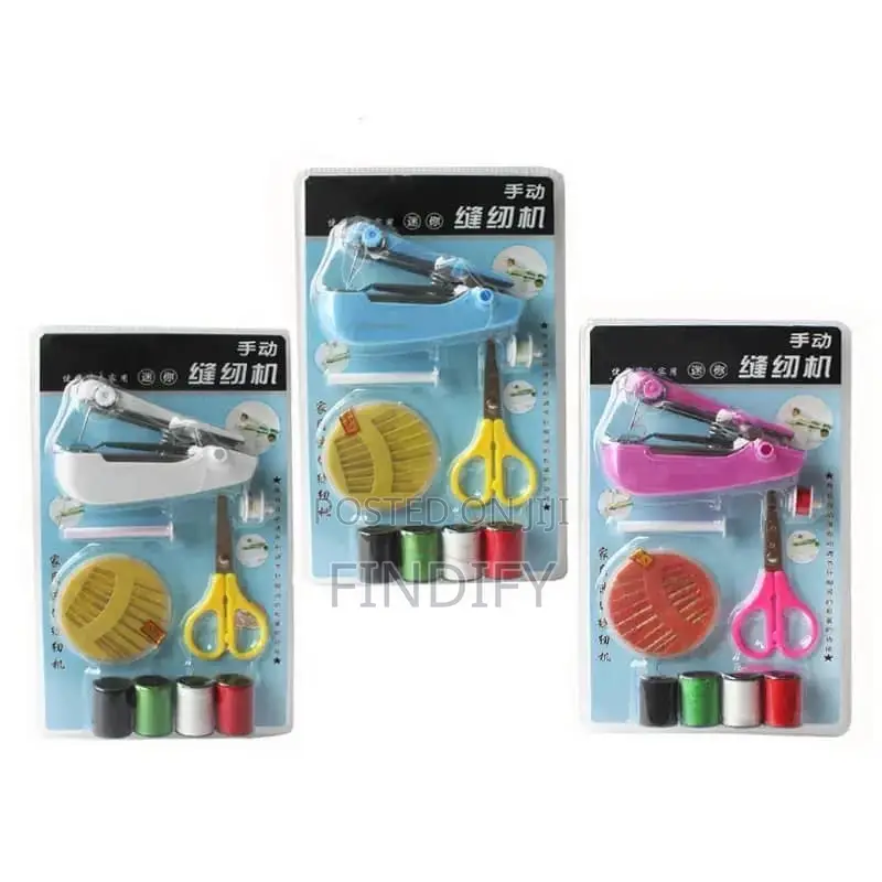 Portable Manual Sewing Machine Set Household
