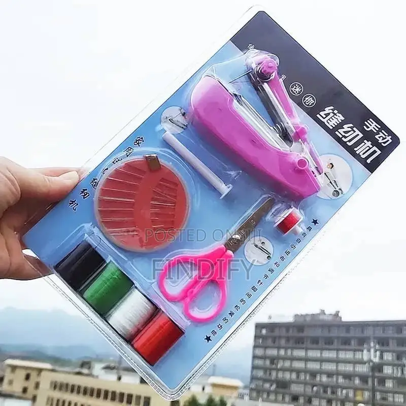 Portable Manual Sewing Machine Set Household