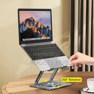 360 Degrees Folding Rotating Table Top Stand Notebook