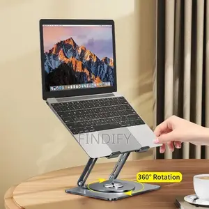 360 Degrees Folding Rotating Table Top Stand Notebook