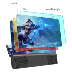 3d Mobile Phone Screen Magnifier Bluetooth Stereo Speaker