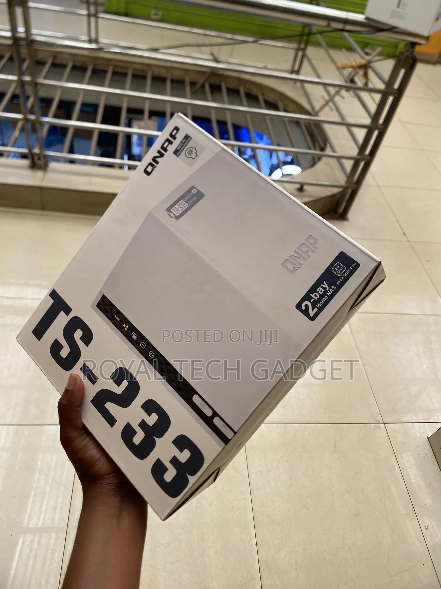 TS-233 2-Bay QNAP 2gb RAM Original Casing