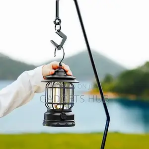 Mini LED Camping Lantern Warm White USB Travel Tent Lamp
