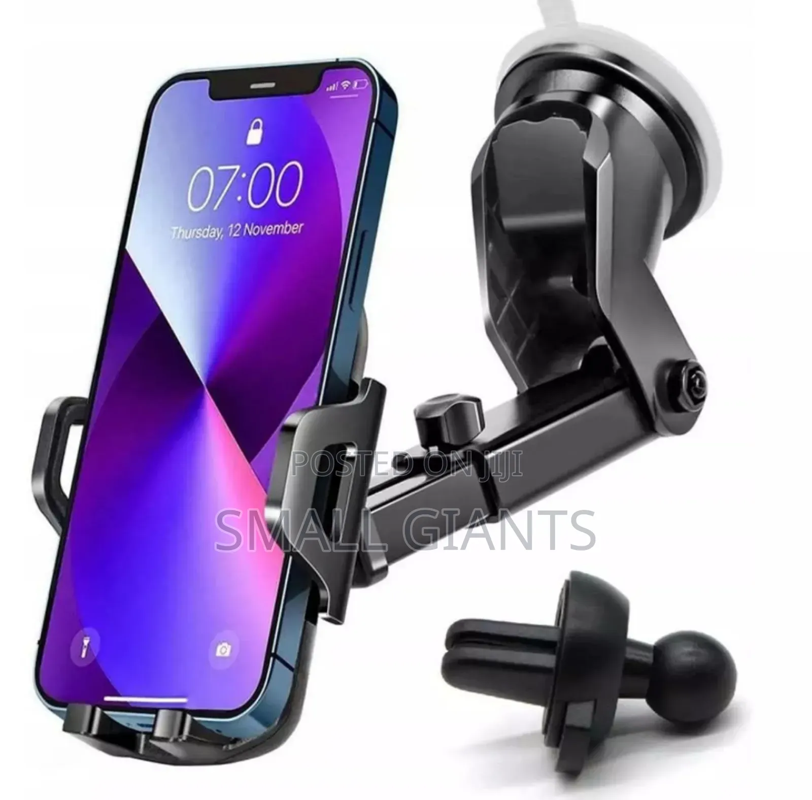 Car Phone Holder for Window Cockpit With Suction Cup