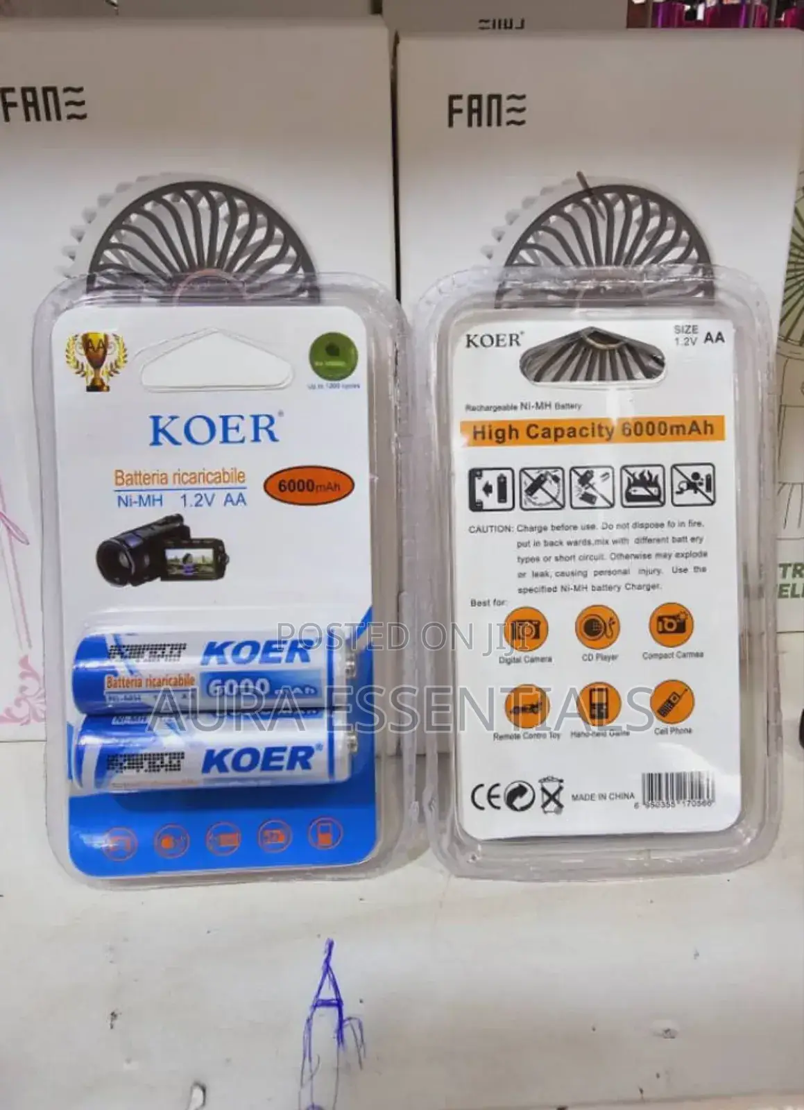 Koer AA Rechargeable Batteries
