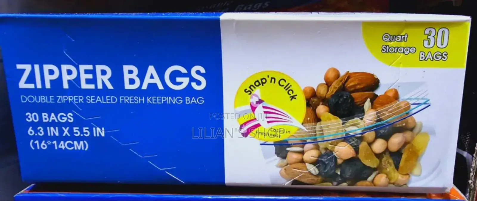 20pcs Zipper Bags