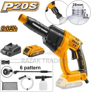 Ingco 20V Cordless Pressure Washer