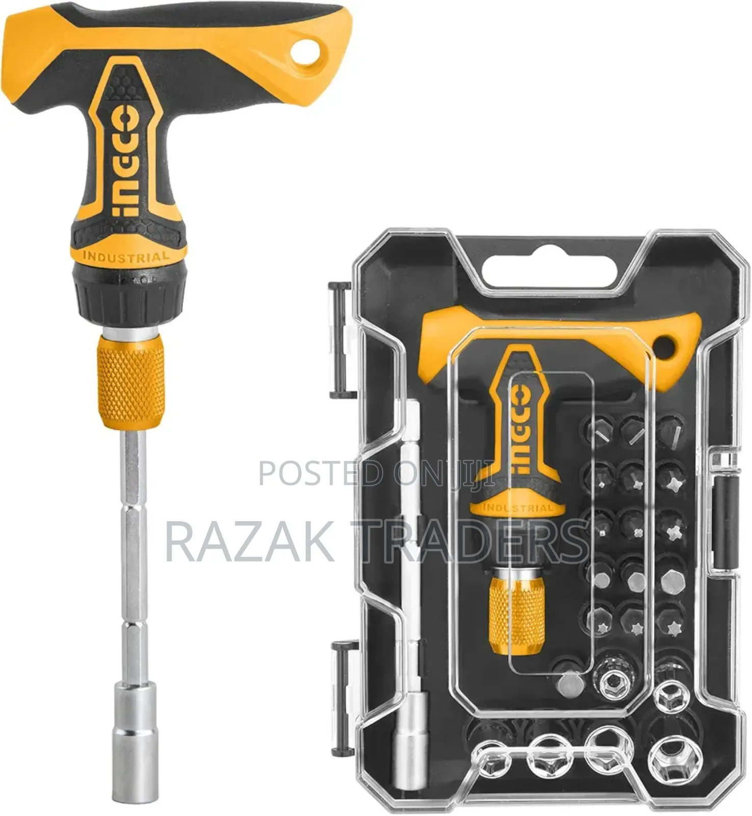 INGCO HKSDB0188 Screwdriver Kit Handle Type T 24pcs