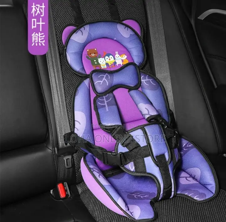 Baby Car Seat Cushion With Soft Head Neck Support,