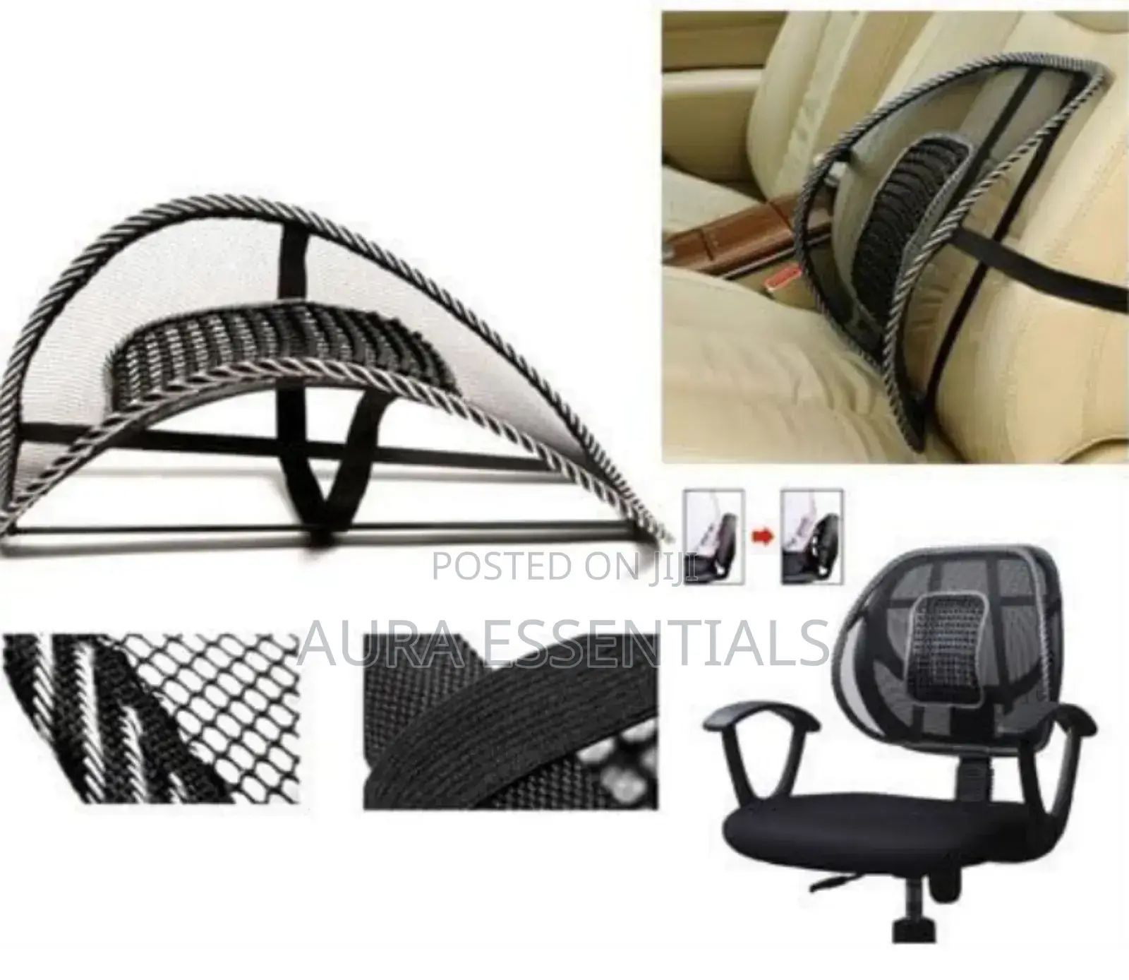 Comfortable Van Car Seat Home Chair Back Massage