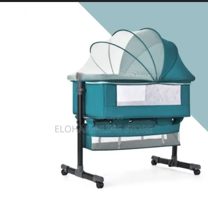 Next to Me Crib With Mosquito Net Storage Basket
