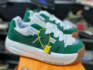 Naked Wolfe Green Slider Premium Sneakers