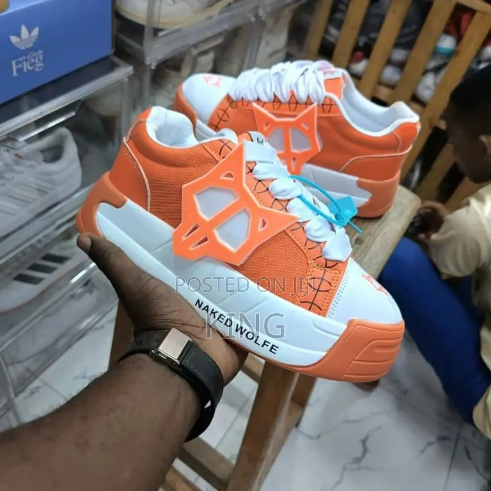 Naked Wolfe Sneakers. Realest Green