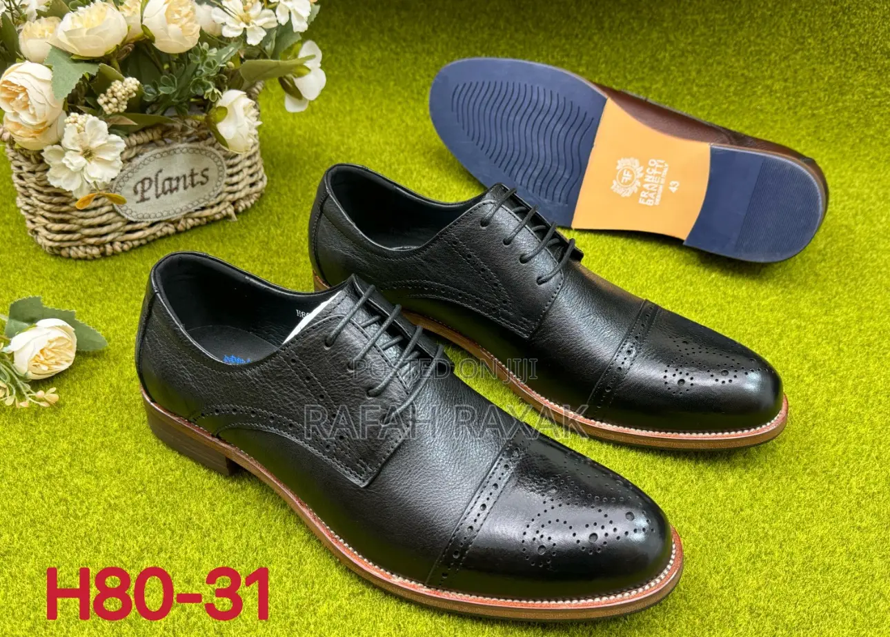 Original Franco Banetti Lace Up Gentle Leather Shoes