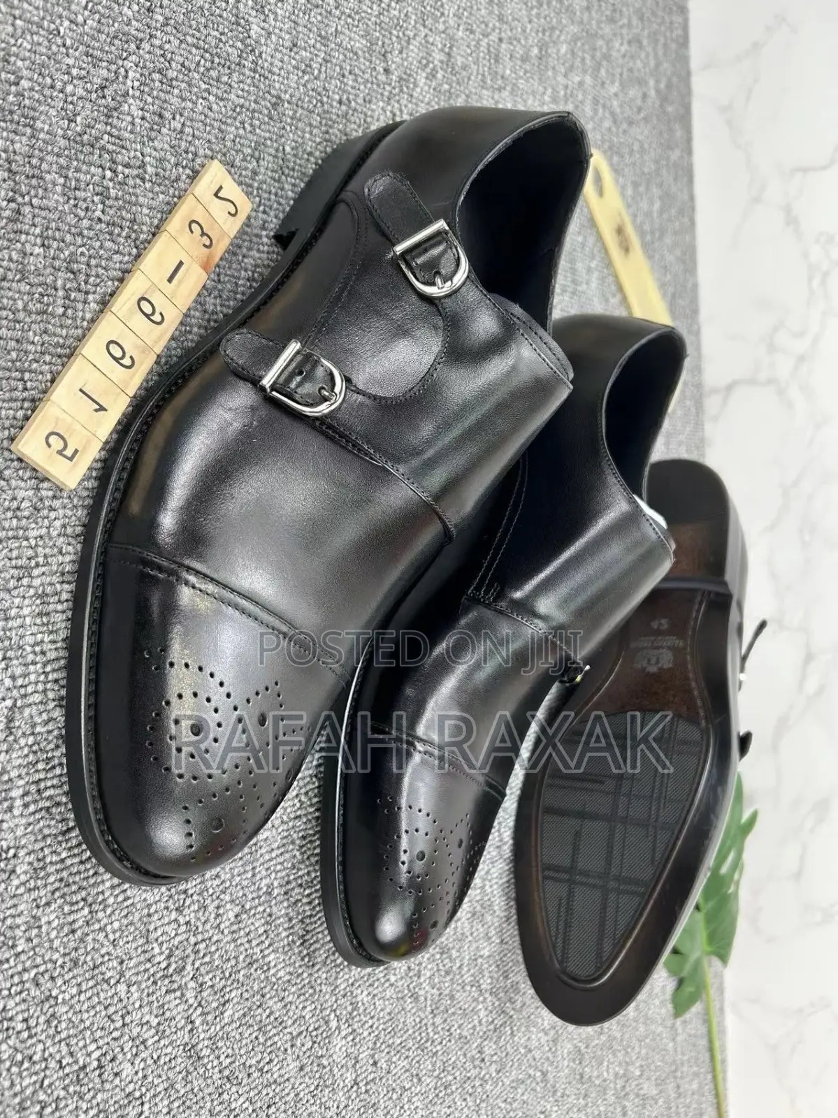 Original Bobby Cavalry Double Buckle Oxford Gentle Shoes