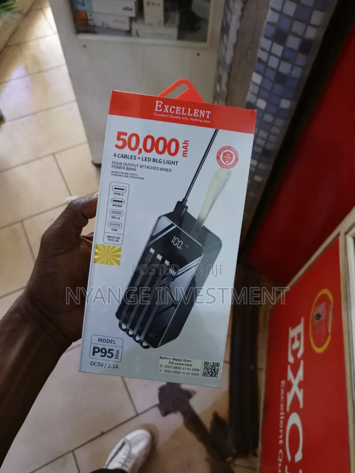 Power Bank 50000 Mah Excellent Power Bank