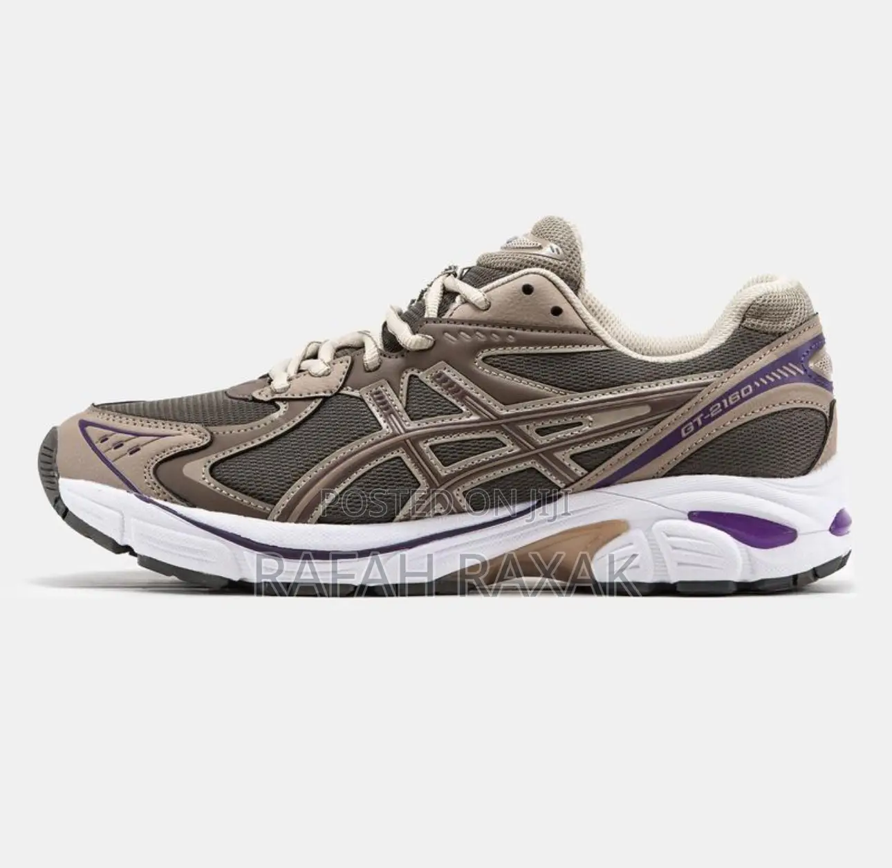 Original Dark Taupe Purple Asics Gt 2160 Sneakers
