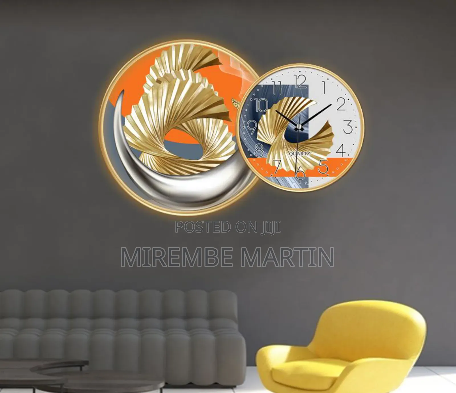 Home Mounted Clock