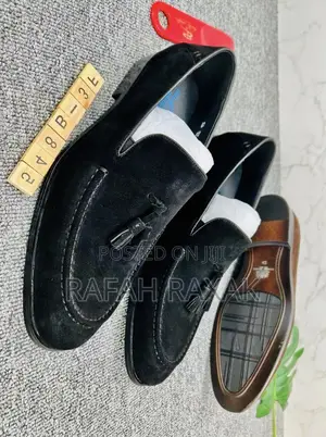 Original Men’S Black Stefano Borella Seude Gentle Loafers