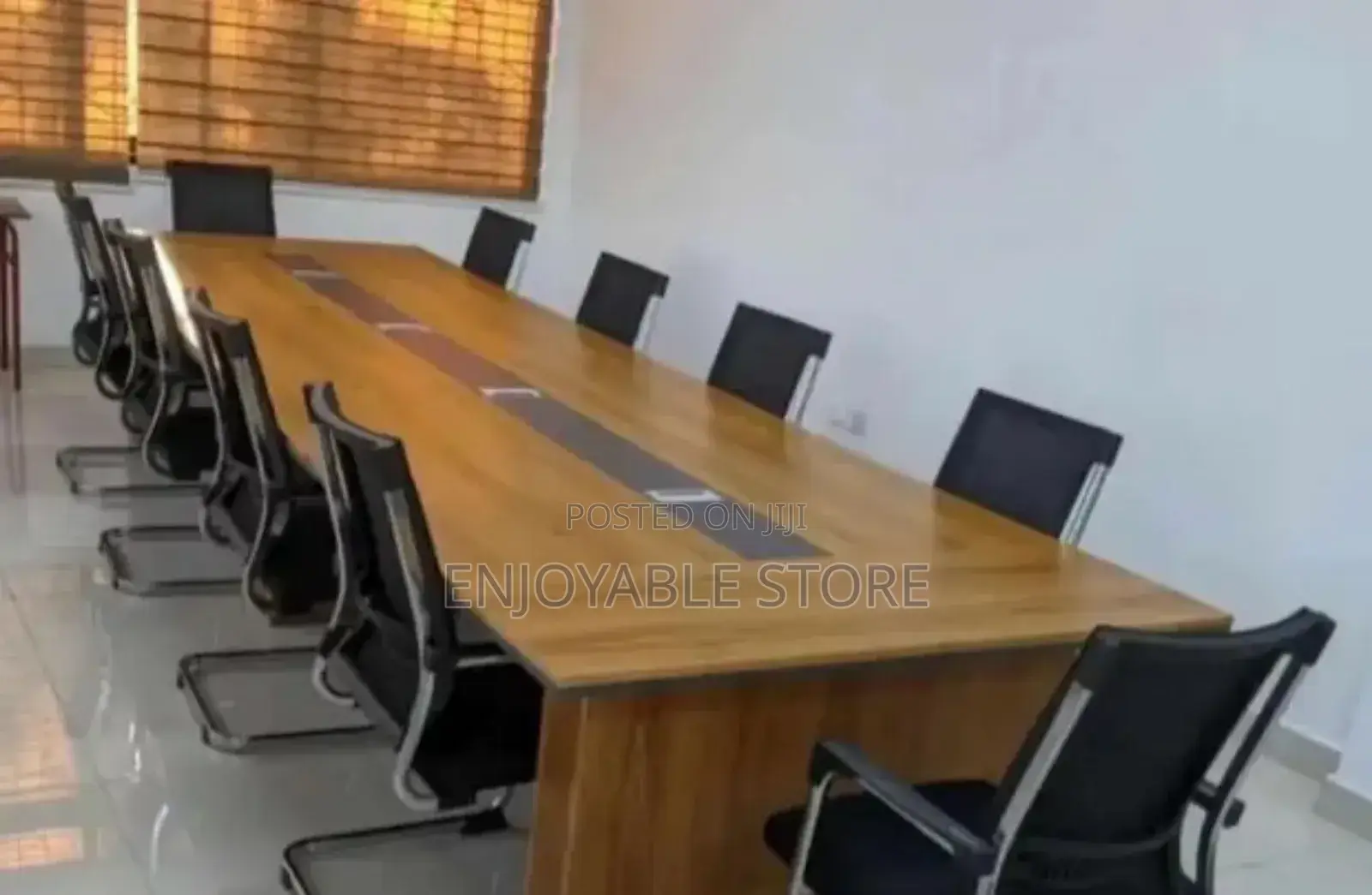 Office/Meeting Boardroom Chairs and Table Set