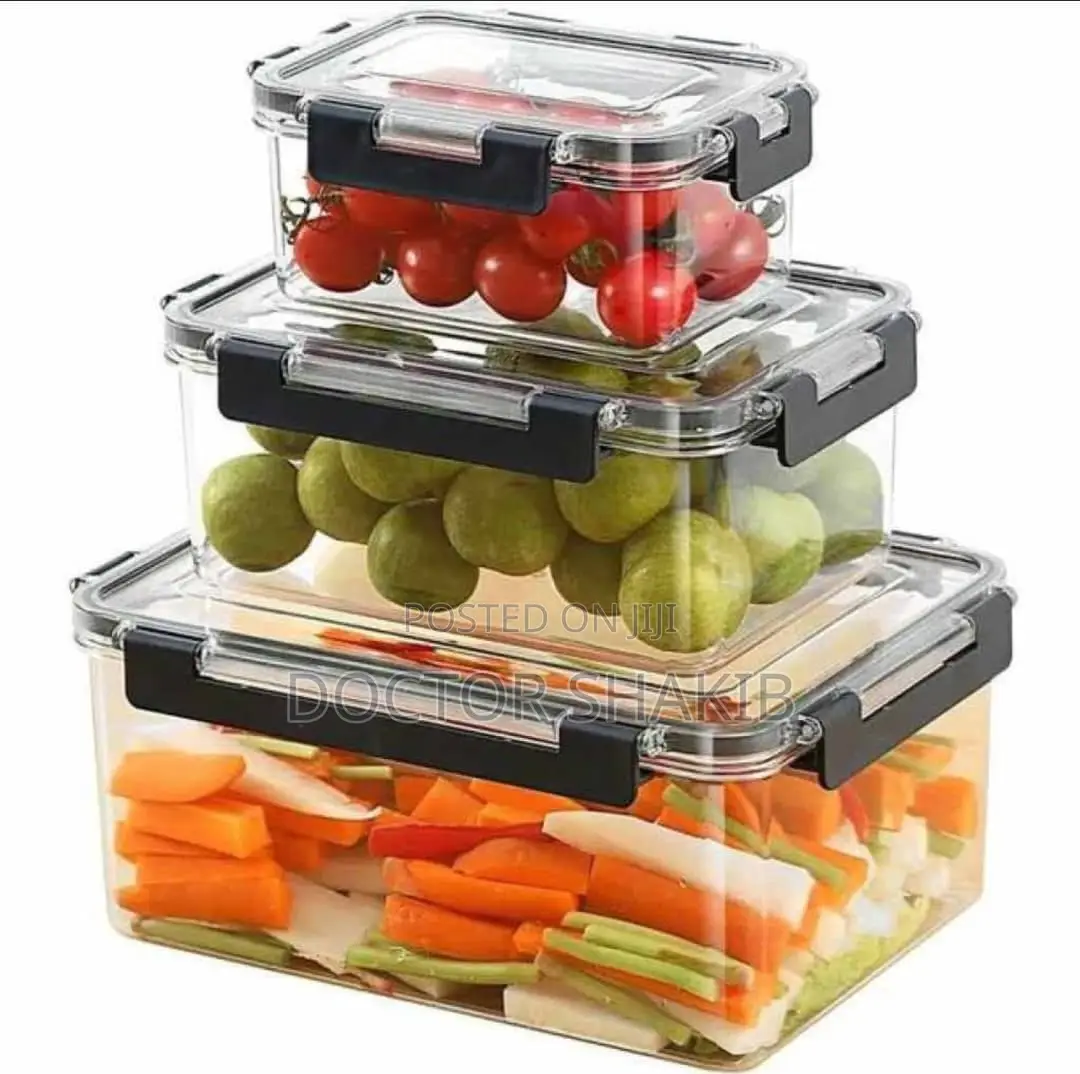 Terra Fresh Snap Rectangular Storage Food Box