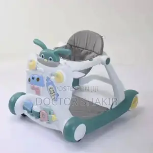 Multipurpose New Rollover Musical Baby Walker