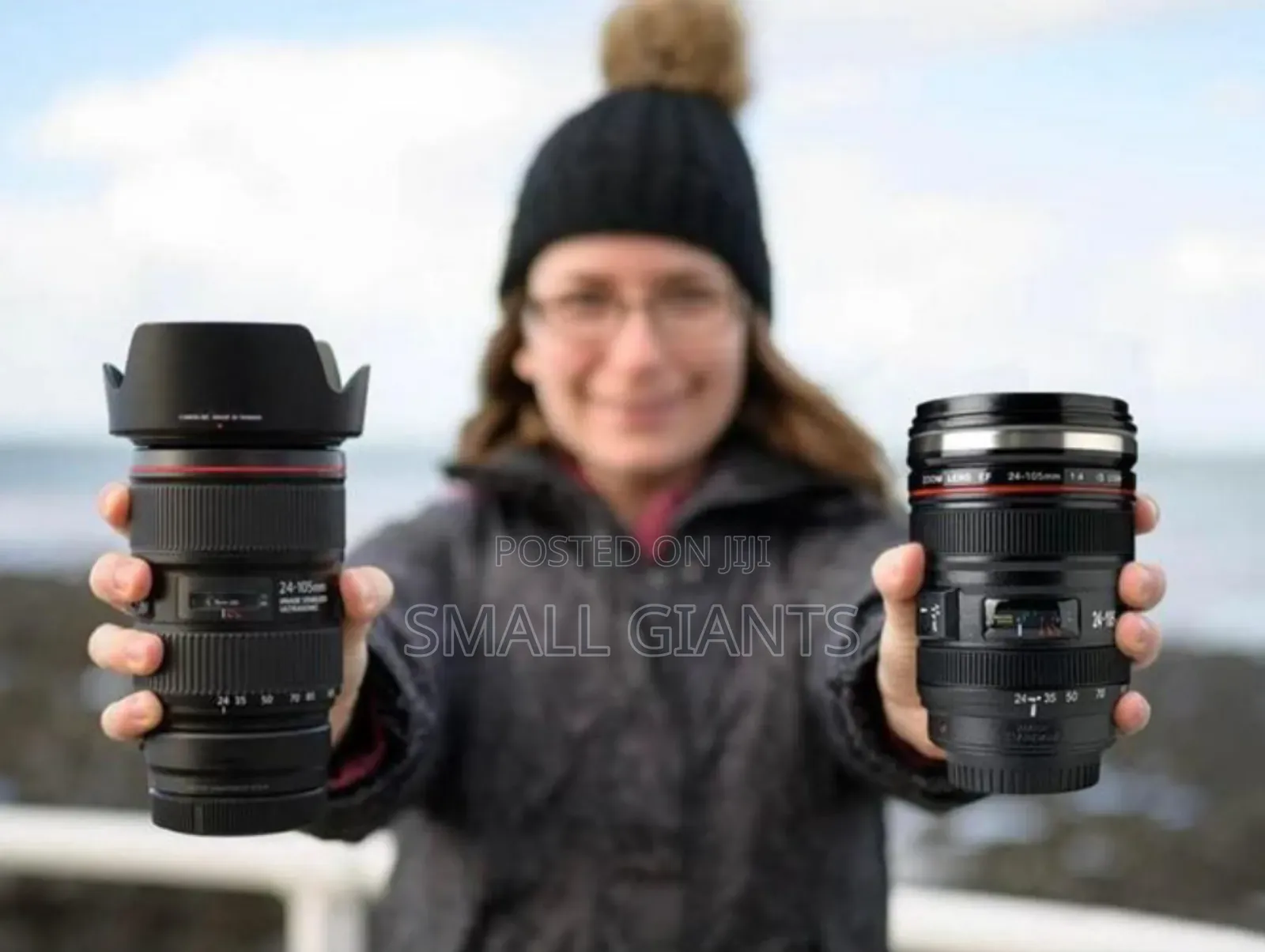 Travel Camera Shaped Mug - Black
