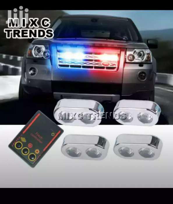 Flash Light Red And Blue For Emergencies