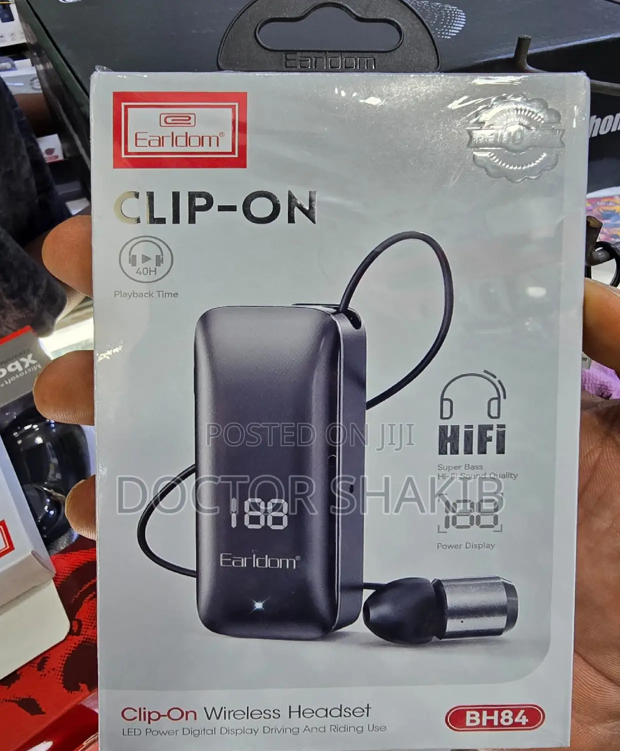 Affordable Clip-on Wireless Headset