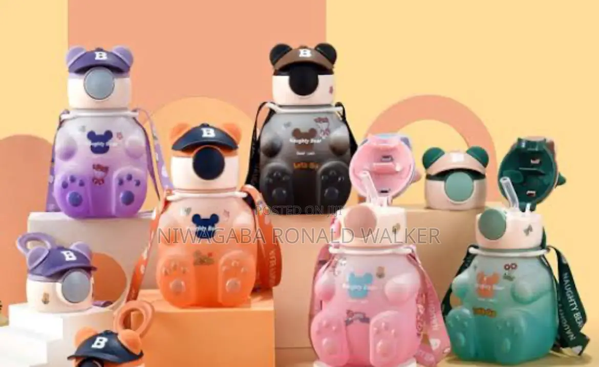 600ml Kids Bear Water Bottle
