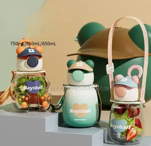 600ml Kids Bear Water Bottle