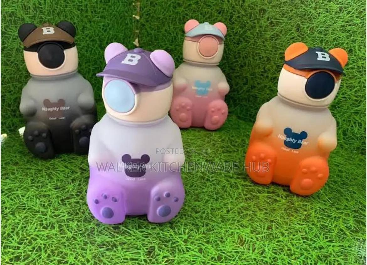 600ml Kids Bear Water Bottle