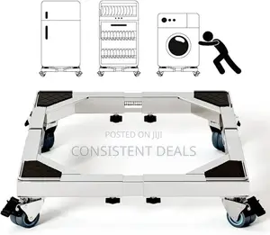 Multifunction Movable Base Fridge Stand
