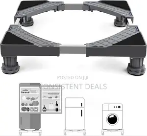 Multifunction Movable Base Fridge Stand