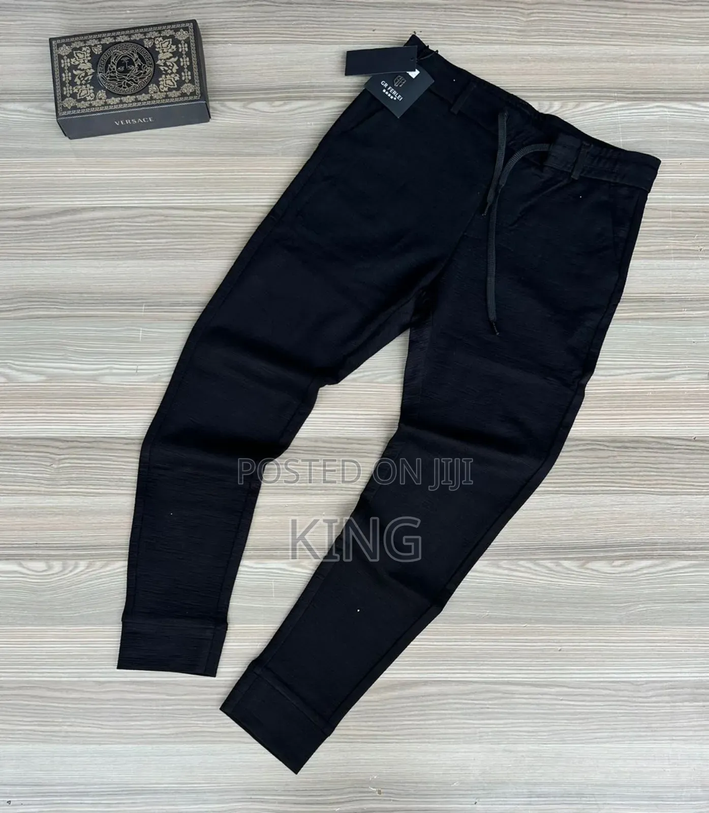 Black Sweater Pants. Finnest