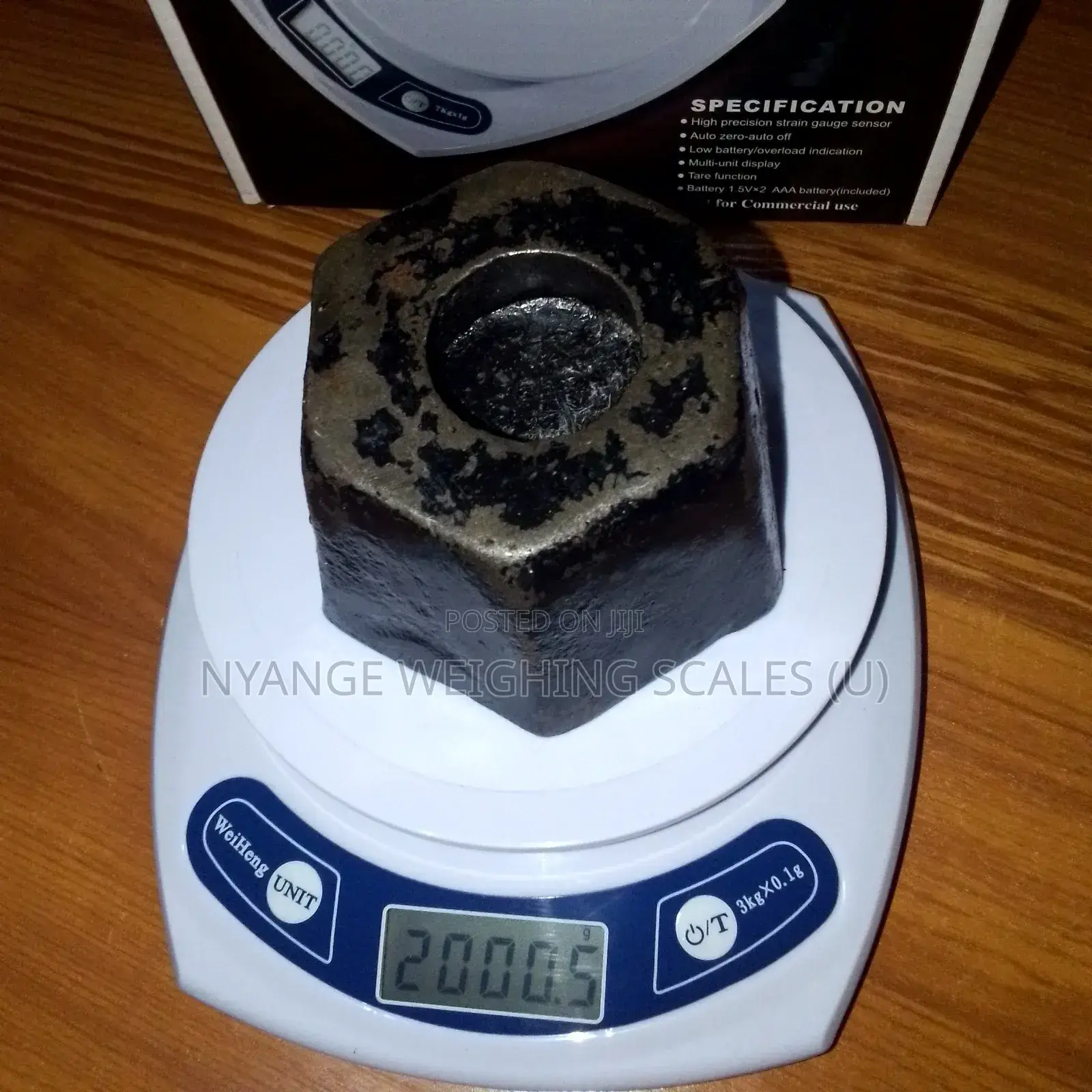 Electronic 3kg Weighing Scale Digital Weigh Accurate Weighing Scale