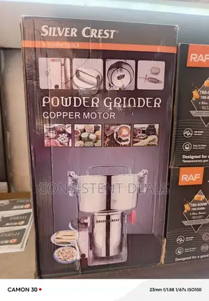 Silver Crest Powder Grinder