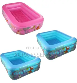 Thickened 3 Layer Kids Water Swimming Pool