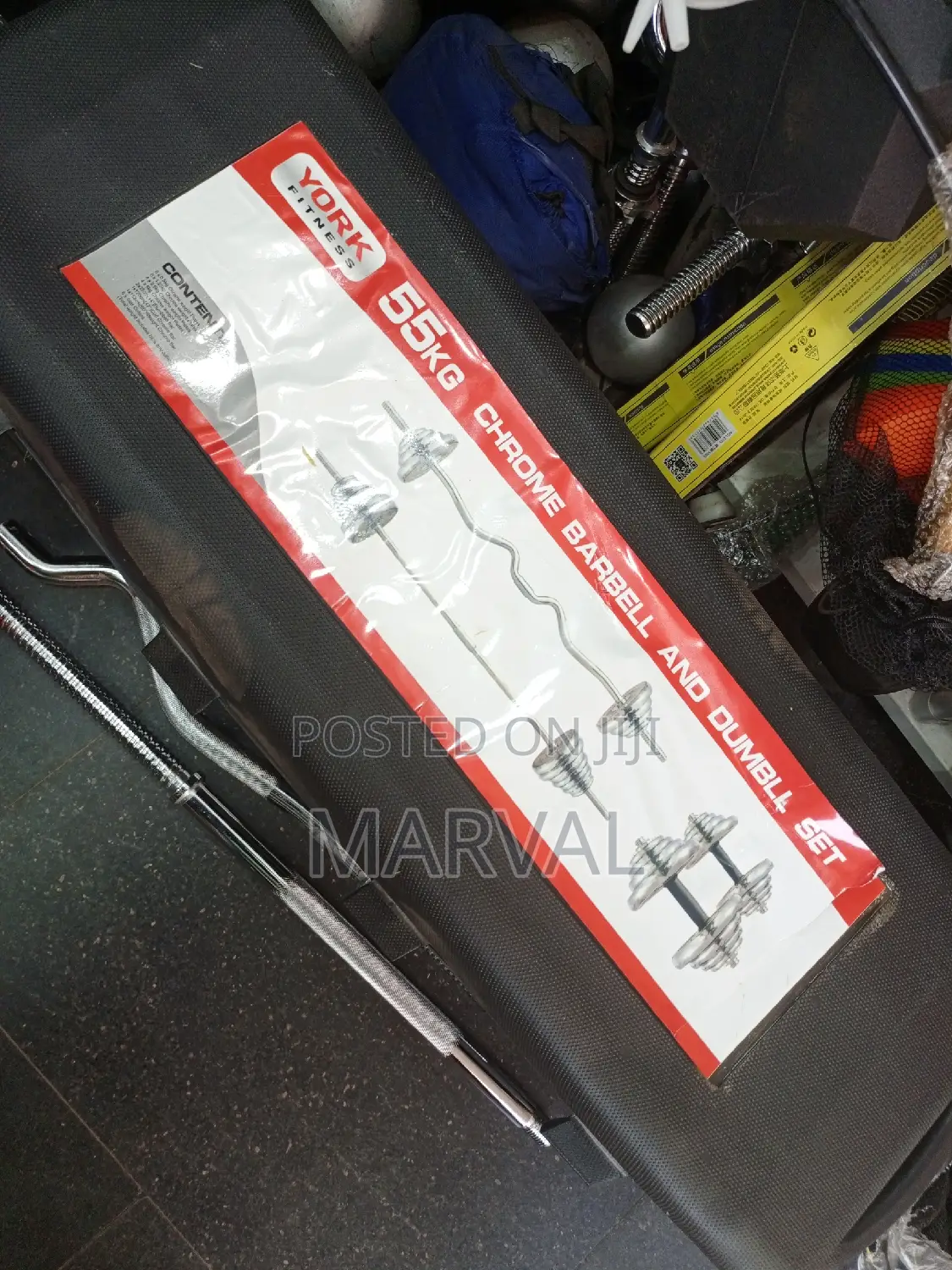 55kg Adjustable Dumbbell Set