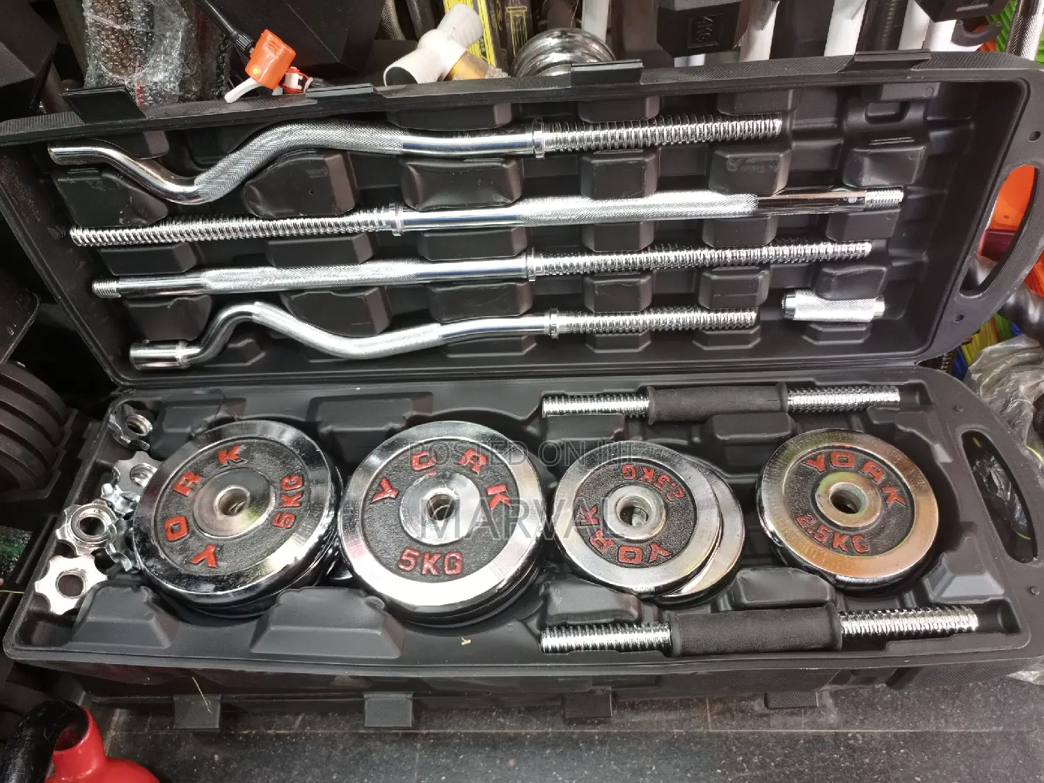 55kg Adjustable Dumbbell Set