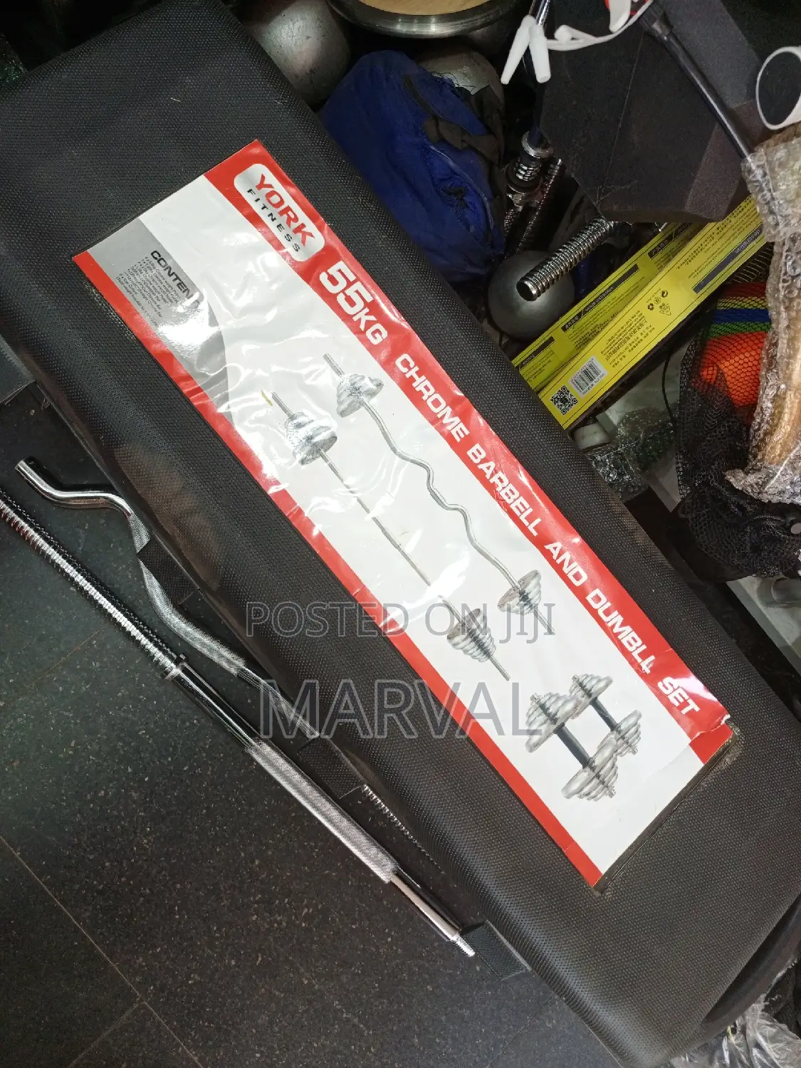 55kg Adjustable Dumbbell Set