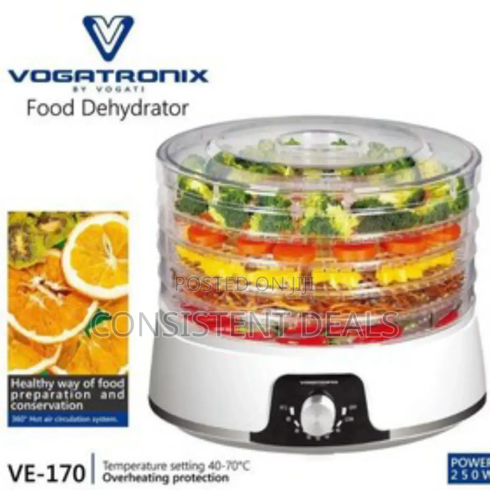 Vogatronix 5 Layer Food Dehydrator