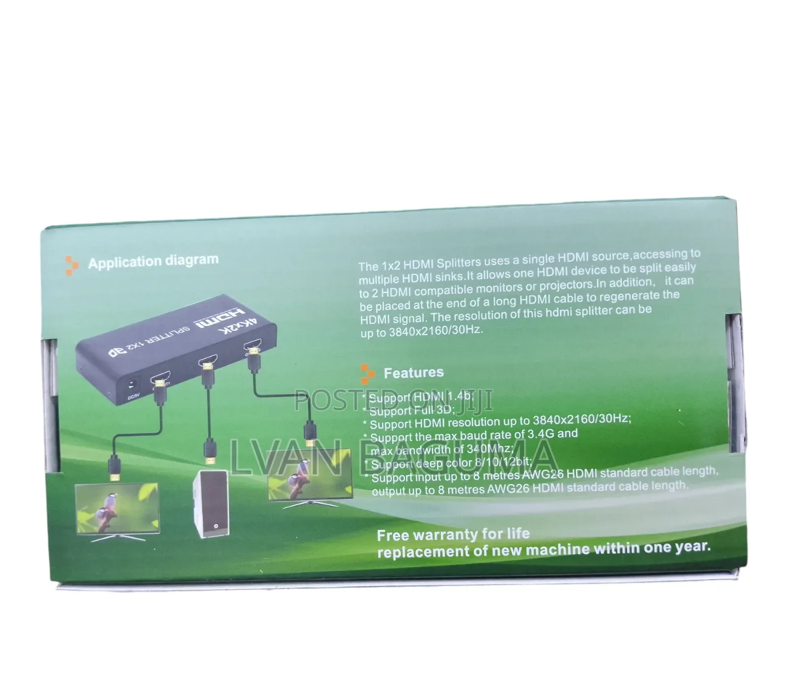 2 - Way HDMI Splitter