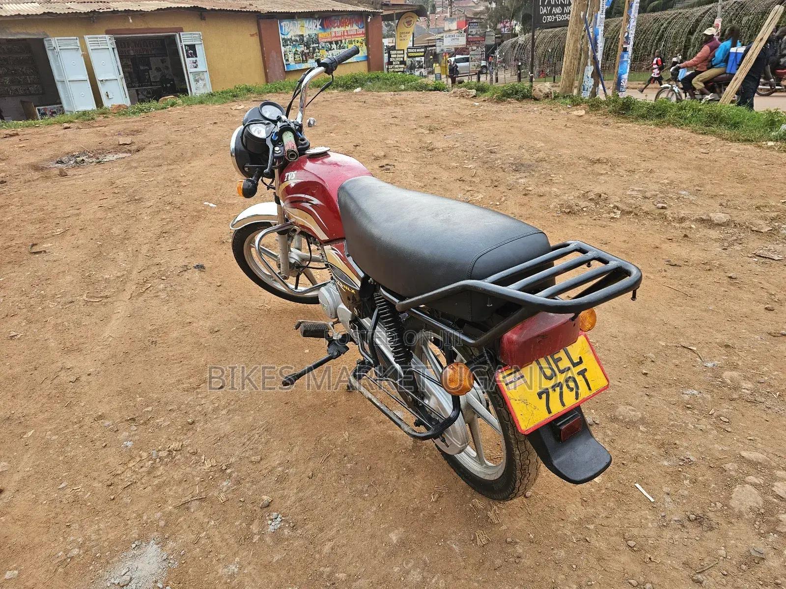 TVS XL 100 2017 Red