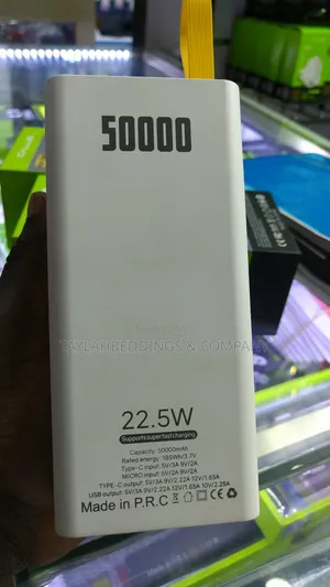 Calus 50000mah Power Bank With 22.5w Super Fast Charging