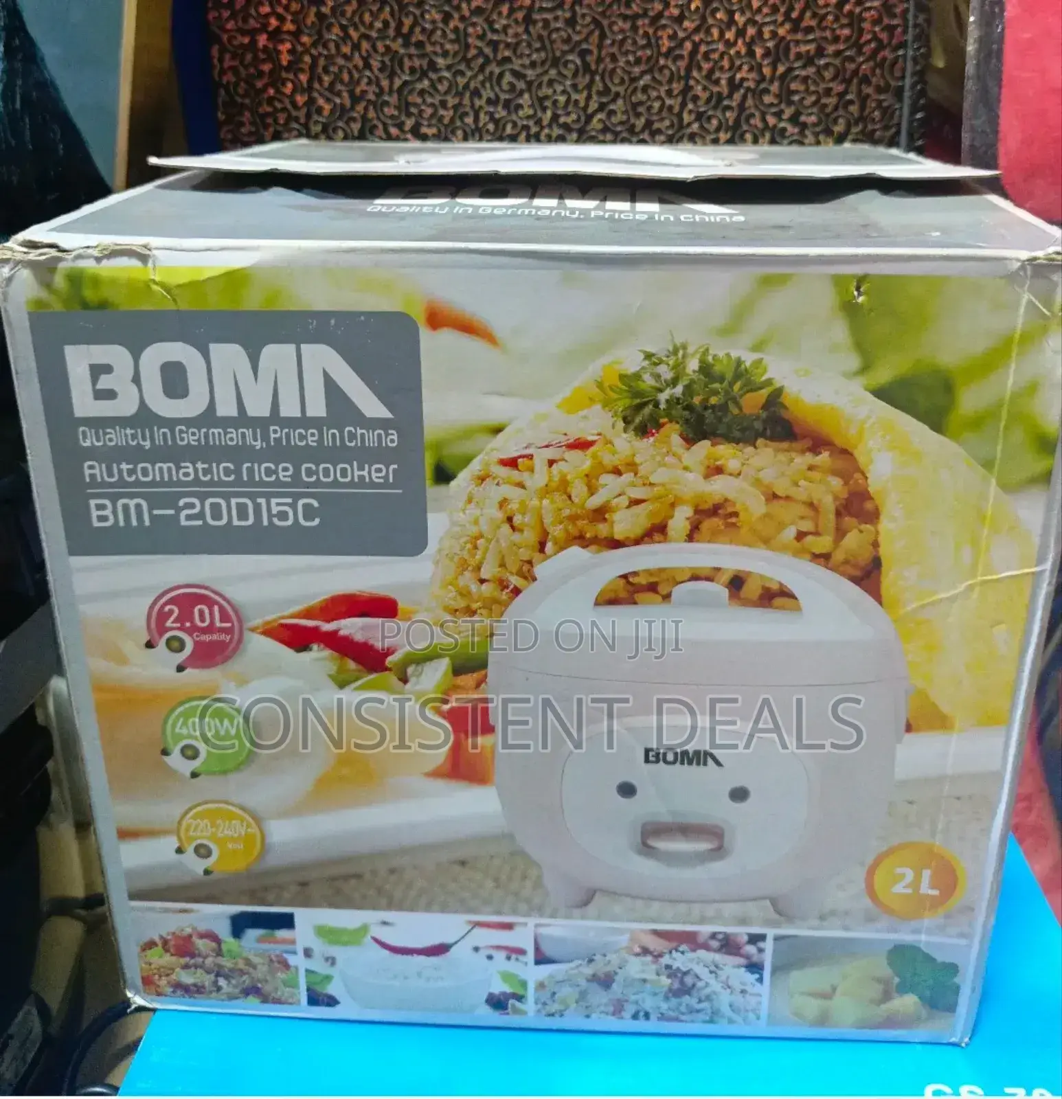 BOMA 2L Automatic Electric Rice Cooker
