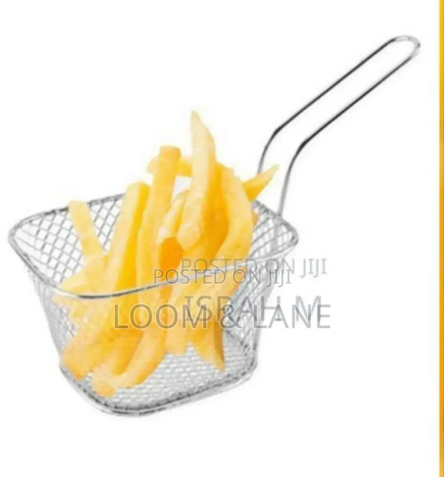 Stainless Steel French Chips Collecting Basket