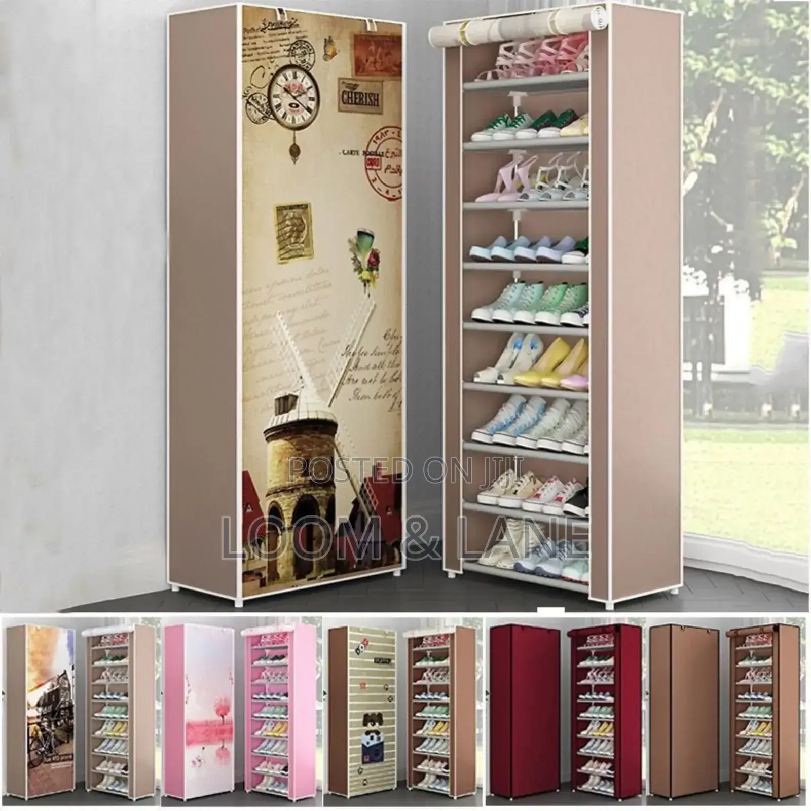 9layers Shoe Rack Closet
