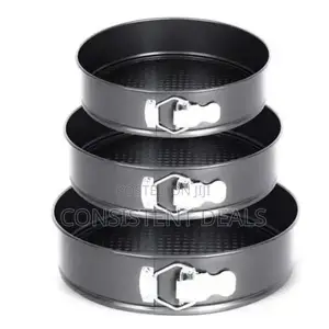 3pcs Round Cake Molds/Pan