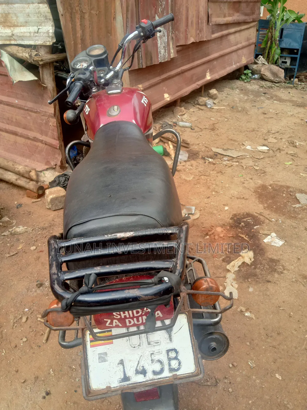 TVS HLX 125 2023 Red